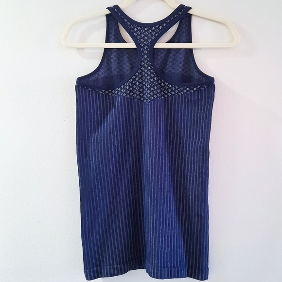 Athleta Blue Athletic Tank Top M - Picture 3 of 3